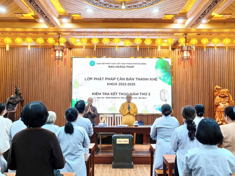 Đà Nẵng: Lớp Giáo lý quận Thanh Khê tổ chức kỳ thi cuối khoá
