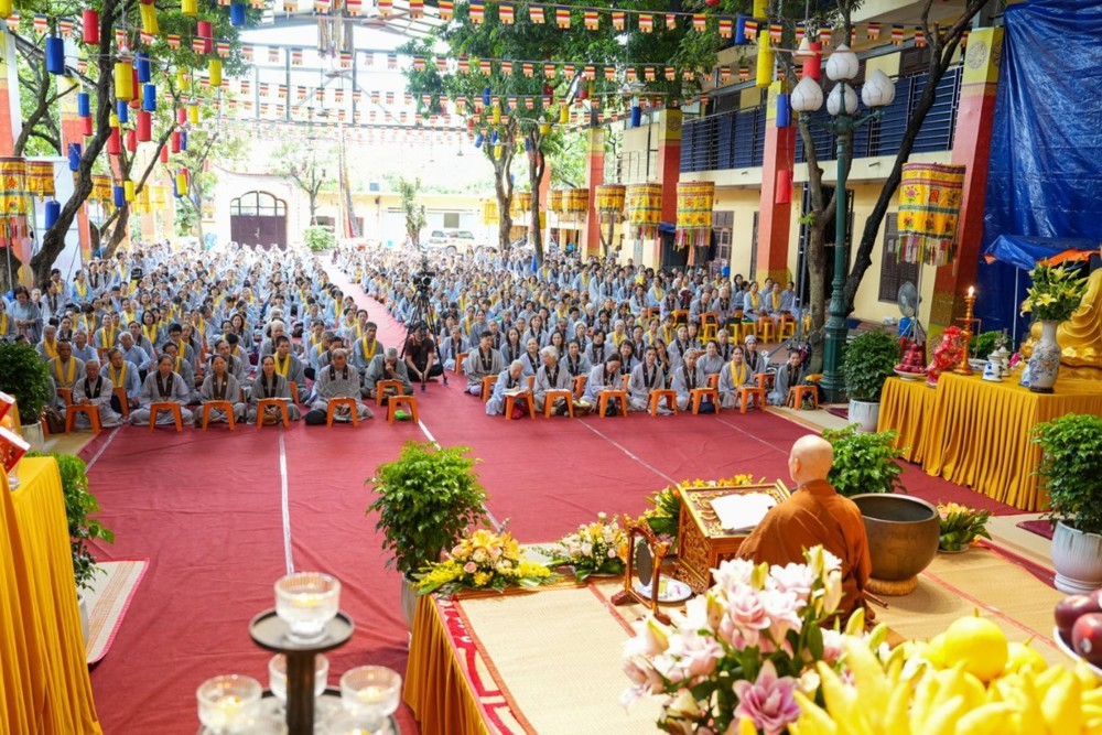 Bế mạc pháp hội Dược Sư truyền thống lần thứ XX tại chùa Bằng - Linh Tiên Tự (phường Hoàng Liệt, Hà Nội)