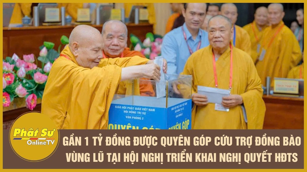 [Video] Gần 1 tỷ đồng được quyên góp cứu trợ đồng bào vùng lũ tại Hội nghị triển khai Nghị quyết HĐTS