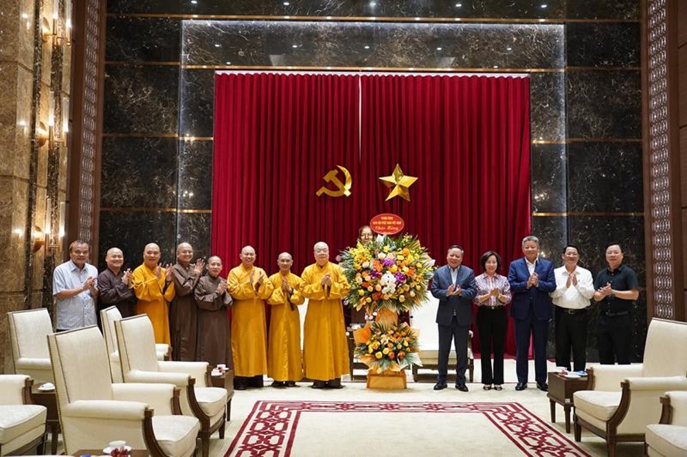 Hà Nội: HĐTS TƯ GHPGVN chúc mừng thành công Đại hội Đảng bộ Thành phố Hà Nội 