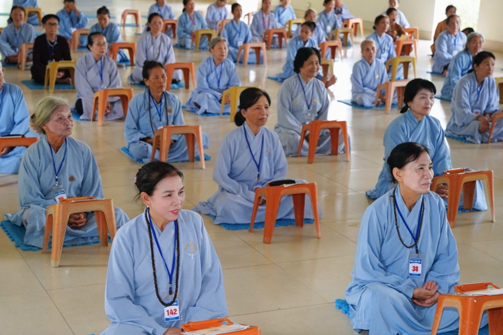 Thanh Hóa: Khóa tu niệm Phật một ngày tại chùa Đống Cao