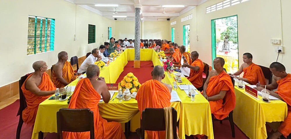 An Giang: Phiên họp mở rộng Hội đoàn kết Sư sãi yêu nước tỉnh
