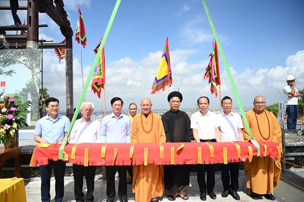 Hải Phòng: Lễ an vị long cốt Nhà thờ các Anh hùng dân tộc tại khu Di tích lịch sử chùa Tháp Tường Long
