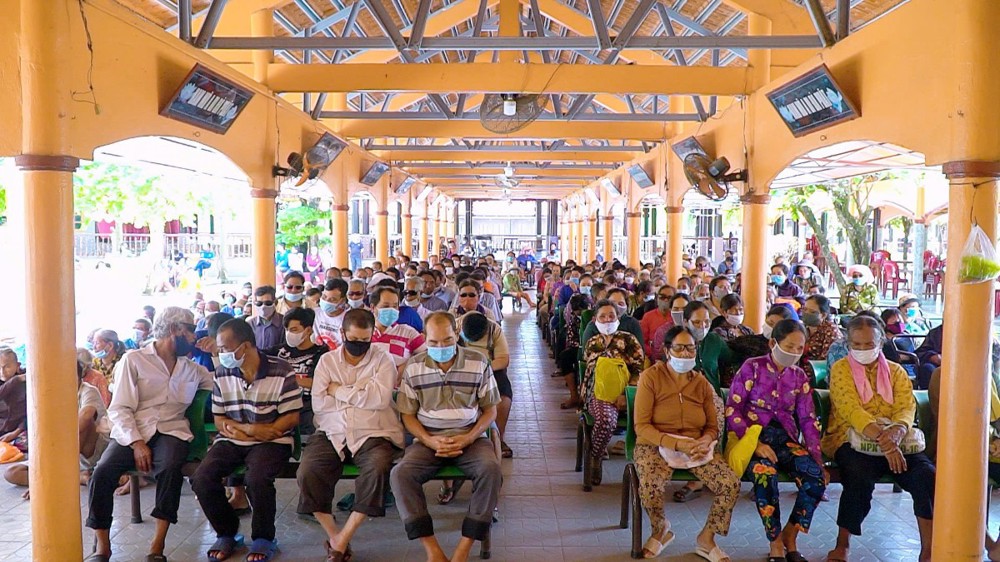 Cần Thơ: Chuyến đi từ tâm lan tỏa yêu thương tại làng Mù, phường Vĩnh Châu