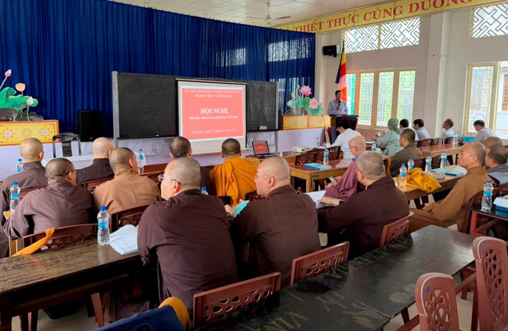 Đà Nẵng: Hội nghị phổ biến chính sách, pháp luật về tôn giáo