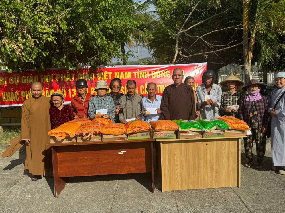 Phật giáo Đồng Nai hướng về đồng bào miền Trung bằng tinh thần từ bi 