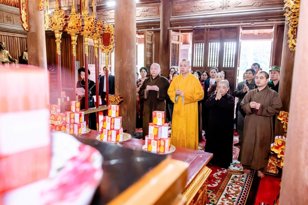 Đoàn Ban Trị sự GHPGVN tỉnh Thanh Hóa thăm Di tích quốc gia đặc biệt Tân Trào, tỉnh Tuyên Quang