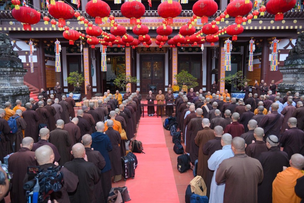 Gia Lai: Giới tử vân tập về chùa Minh Thành và chùa Bửu Sơn chính thức cầu thọ Giới pháp.