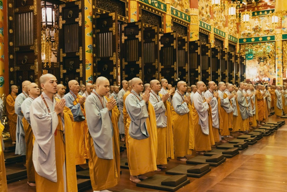 Gia Lai: Giới tử Sám hối trong chương trình Đại Giới đàn Cam Lộ Đỗng Quang PL. 2569.