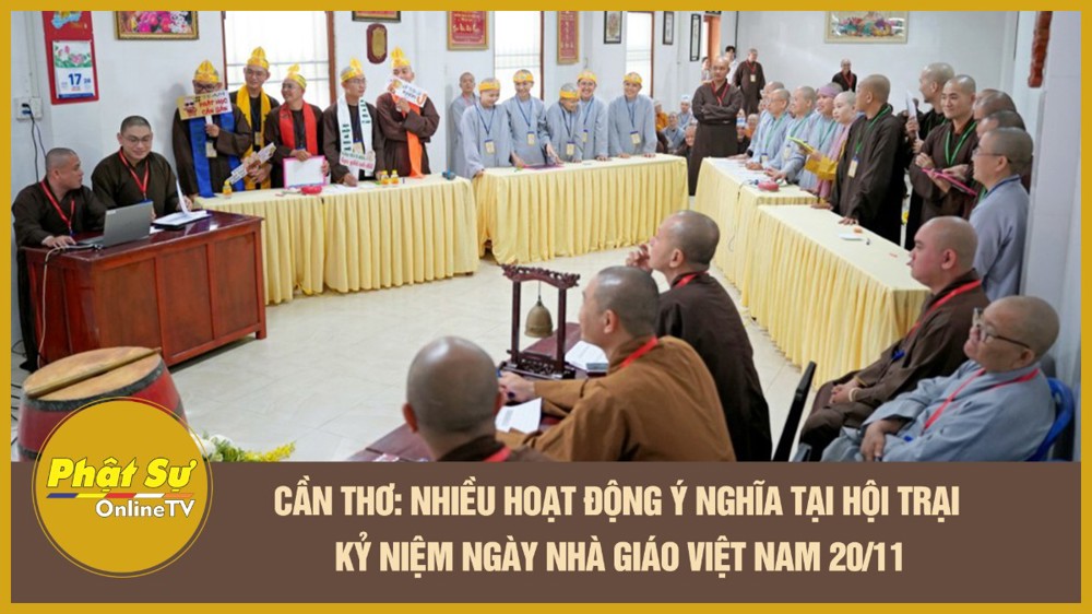 [Video] Cần Thơ: Nhiều hoạt động ý nghĩa tại Hội trại kỷ niệm Ngày Nhà giáo Việt Nam 20/11