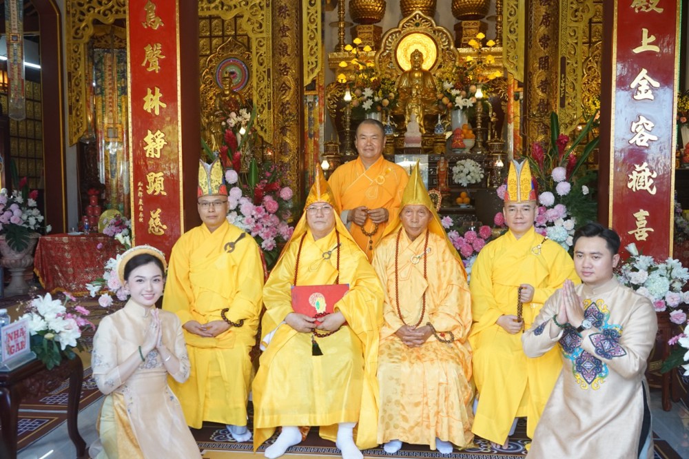 Đà Nẵng: Lễ hằng thuận cho Phật tử tại chùa Huệ Quang Ngũ Hành Sơn