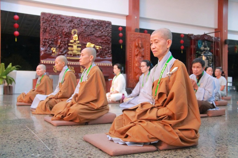 TP.HCM: Khai mạc khóa tu Thiền Tứ Niệm Xứ và xuất gia gieo duyên lần thứ 9 tại tu viện Long Hưng
