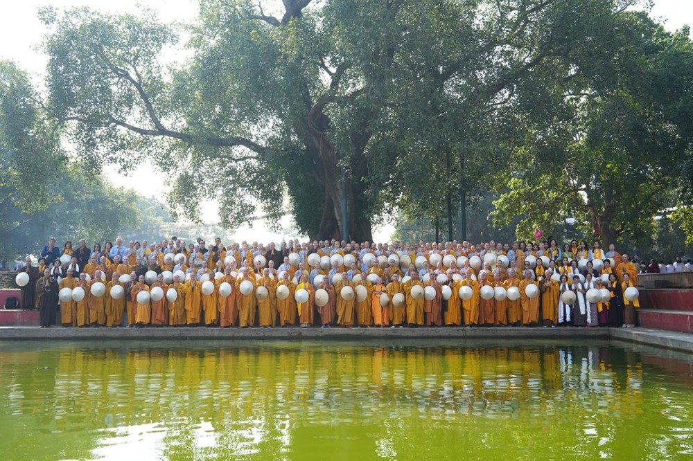 Trường Trung cấp Phật học Hà Nội chiêm bái Lâm Tỳ Ni – Điểm khởi nguyên ánh sáng Giác Ngộ trong ngày thứ tư tại Đất Phật