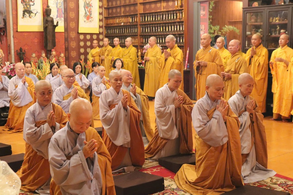 Vĩnh Long: Lễ huý kỵ lần thứ nhất cố Ni trưởng Thích Nữ Bửu Lý tại chùa Liên Bửu