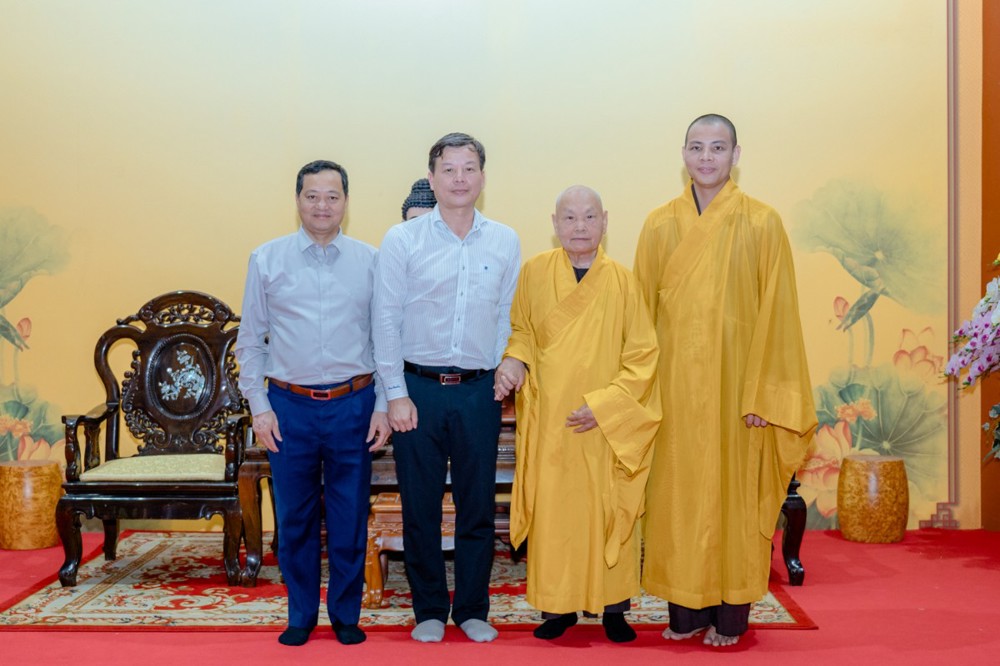 Đồng Nai: Lãnh đạo Cục An ninh nội địa – Bộ Công an thăm Trưởng lão Hòa thượng Chủ tịch