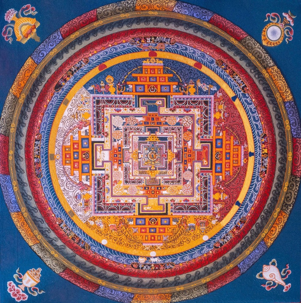 Bhutan: Hoàn mãn Pháp hội - Mandala cát Kalachakra được hóa theo nghi lễ truyền thống