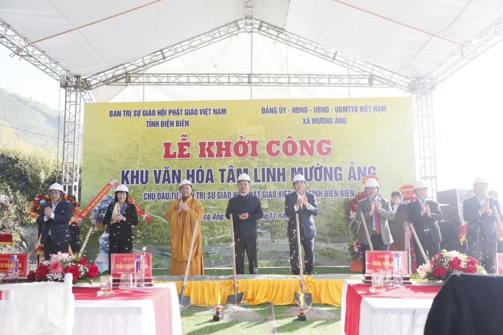 Điện Biên khởi công Khu văn hóa tâm linh Mường Ảng
