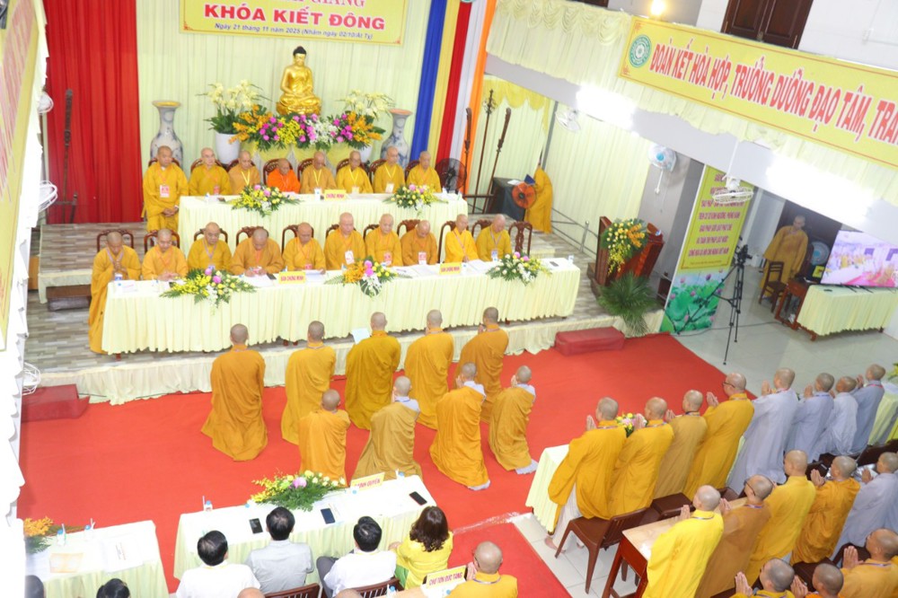 Vĩnh Long: Ban Trị sự GHPGVN tỉnh long trọng khai giảng khóa Kiết Đông lần thứ III, năm 2025