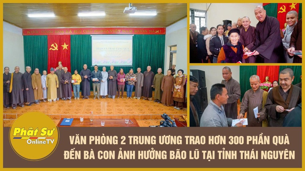 [Video] Văn phòng 2 Trung ương trao hơn 300 phần quà đến bà con ảnh hưởng bão lũ tại tỉnh Thái Nguyên