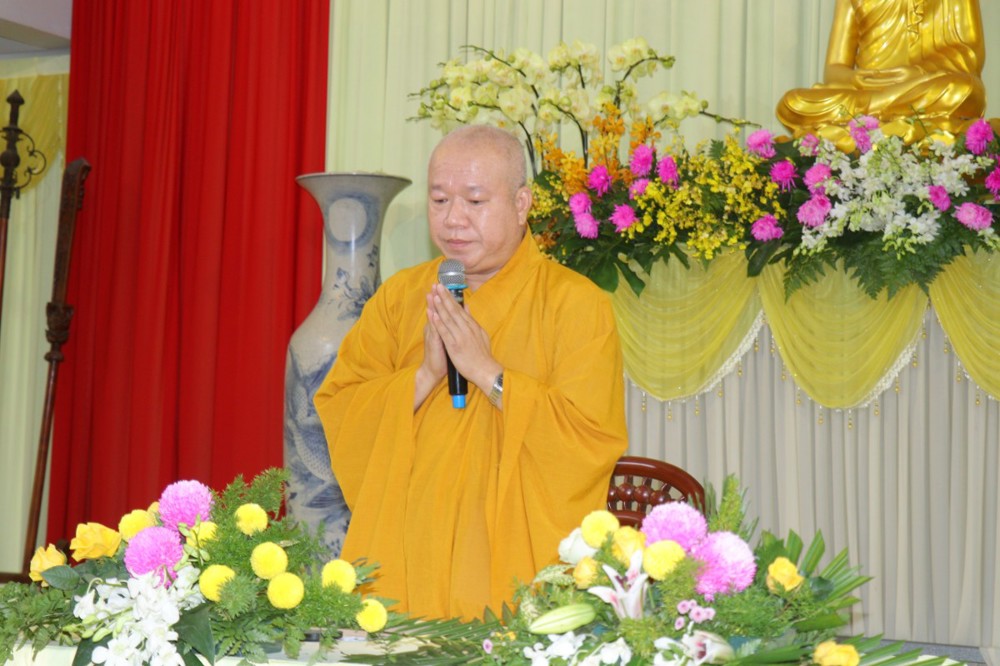 Vĩnh Long: Thượng tọa Thích Tâm Khiết chia sẻ chuyên đề “Quản lý Hành chính Giáo hội” tại Khóa Kiết Đông lần III – Khu vực tỉnh Bến Tre (cũ) 