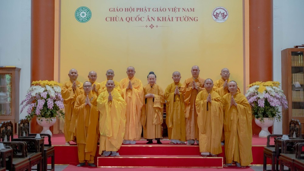 Đồng Nai: Ban kiến đàn Đại Giới đàn Chơn Thành cung thỉnh Đường đầu Hòa thượng