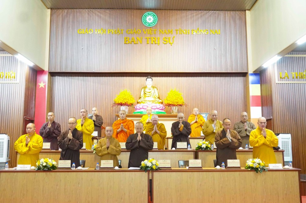 Đồng Nai: Ban Trị sự Phật giáo tỉnh tổ chức phiên họp mở rộng - triển khai các thông tư của HĐTS và các công tác Phật sự trọng điểm