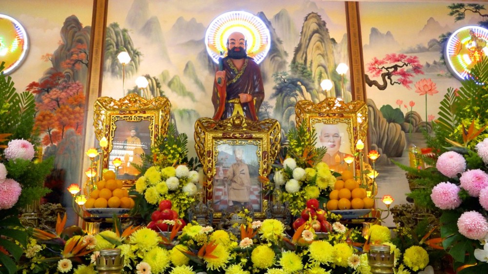 Vĩnh Long: Chùa Phước An trang nghiêm lễ húy kỵ Tổ sư khai sơn