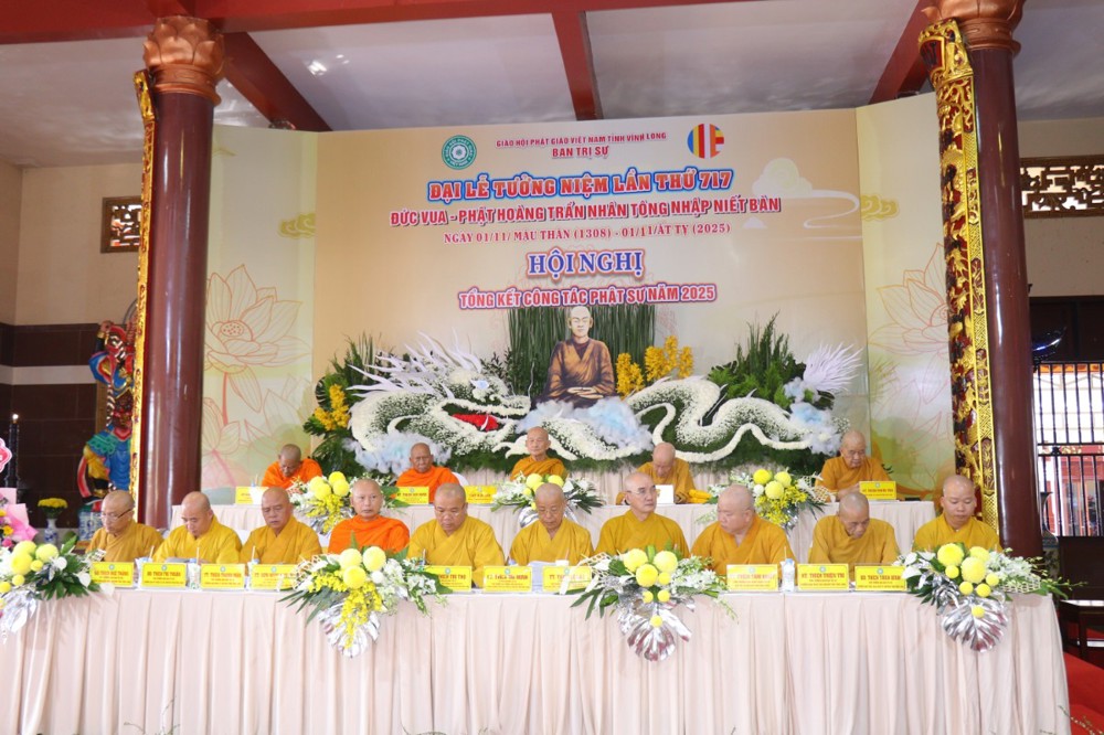 Vĩnh Long: Ban Trị sự GHPGVN tỉnh tổ chức Hội nghị Tổng kết công tác Phật sự năm 2025 và Phương hướng hoạt động công tác Phật sự năm 2026
