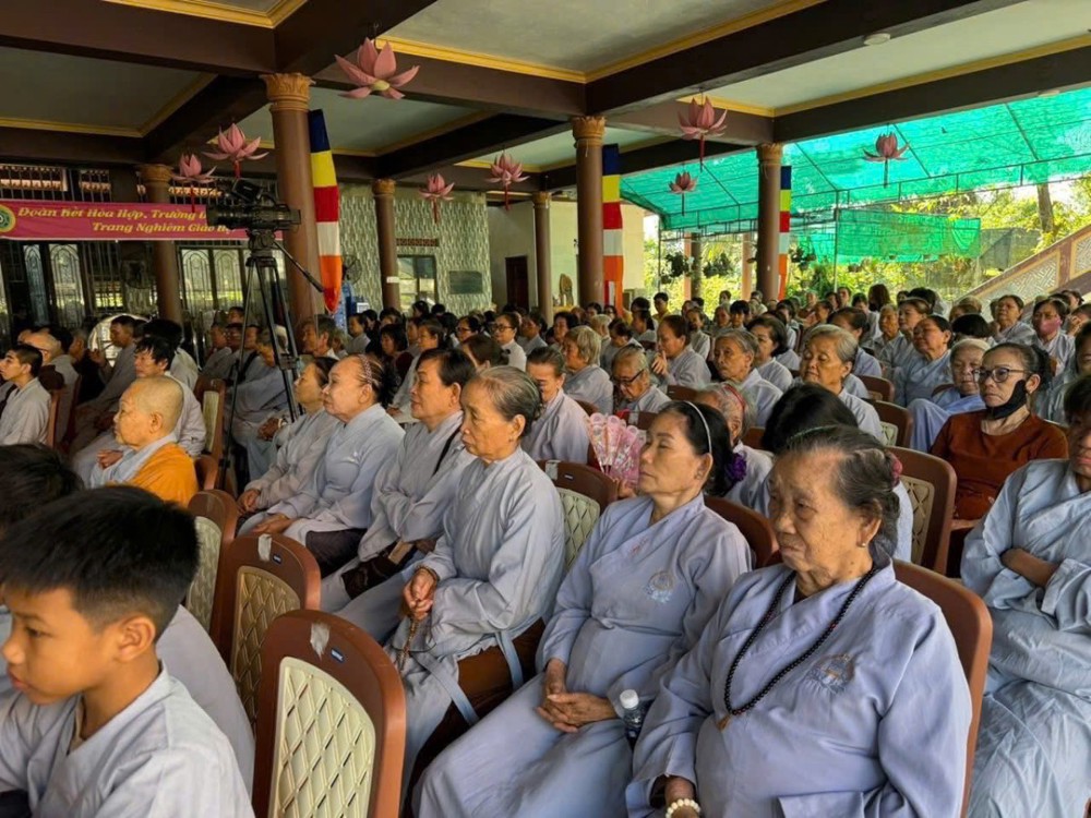 Đồng Nai: Khóa tu “Một ngày an lạc” lần thứ 142 tại chùa Phước Điền