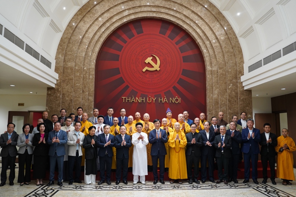 Gặp mặt đại diện các tổ chức tôn giáo trên địa bàn thành phố Hà Nội