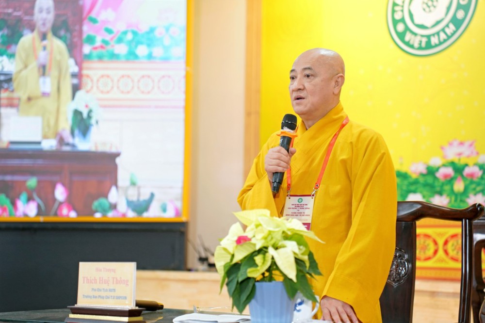 HT. Thích Huệ Thông – Chuyển đổi số trong hành chính Giáo hội và tâm đức người làm công tác thư ký