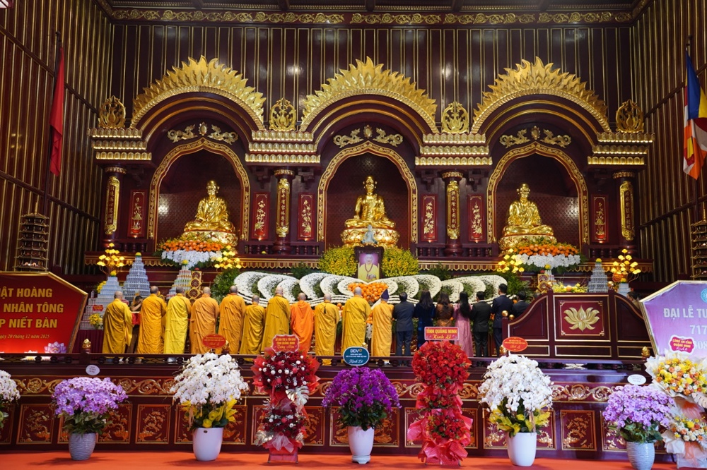 Đại Lễ tưởng niệm 717 năm Ngày nhập Niết bàn của Phật hoàng Trần Nhân Tông