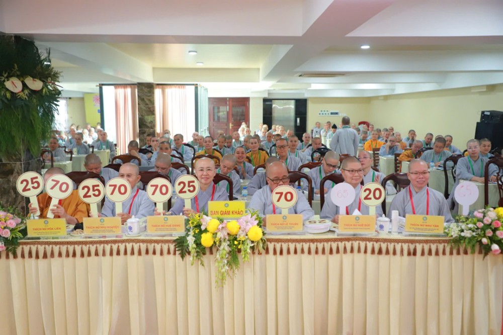 TP.HCM: Vòng sơ khảo hội thi MC Phật giáo cấp Trung ương tại Khóa Bồi dưỡng Kỹ năng Người dẫn chương trình