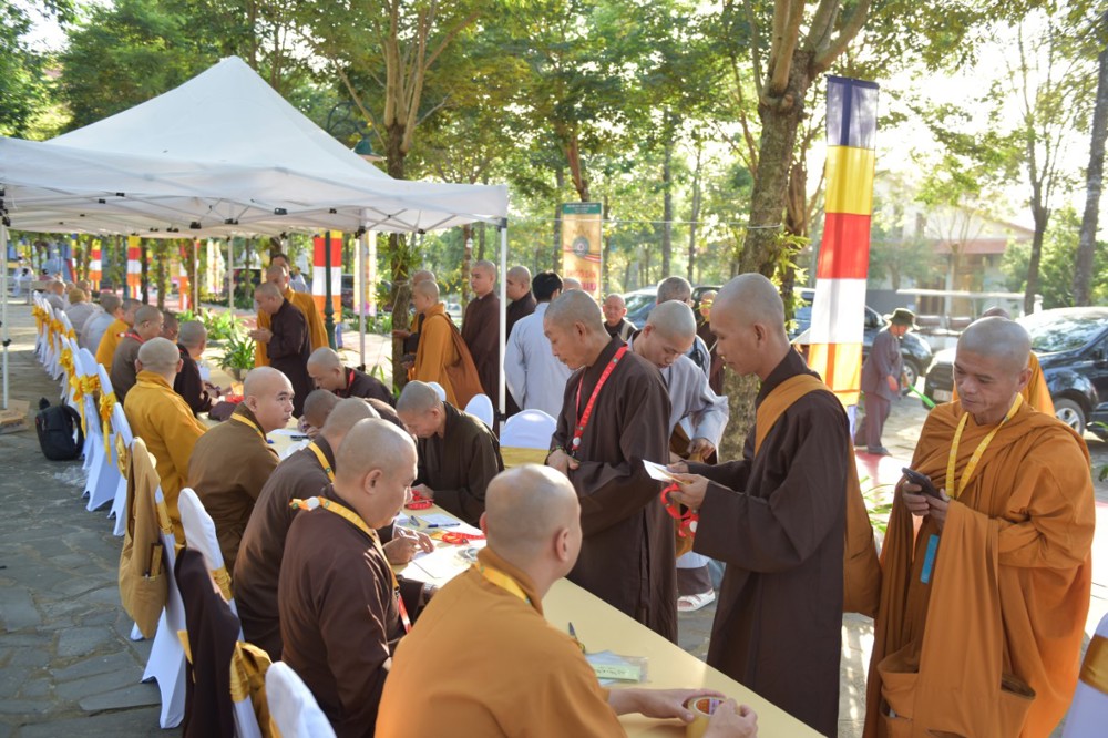 Lâm Đồng: 1.282 giới tử vân tập về Thiền viện Trúc Lâm Chánh Thiện nhập giới trường Đại giới đàn Chơn Thành