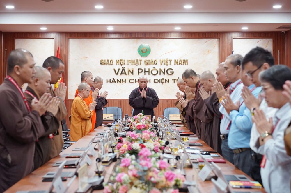 TP.HCM: Văn phòng 2 Trung ương Giáo hội họp kỳ 10, chuẩn bị Hội nghị Ban Thường trực HĐTS và thường niên kỳ 5 HĐTS – Khóa IX GHPGVN