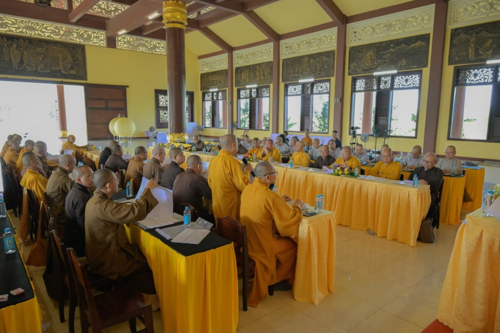 Lâm Đồng: Họp rà soát và kiện toàn công tác chuẩn bị tổ chức Đại giới đàn Chơn Thành tại Thiền viện Trúc Lâm Chánh Thiện