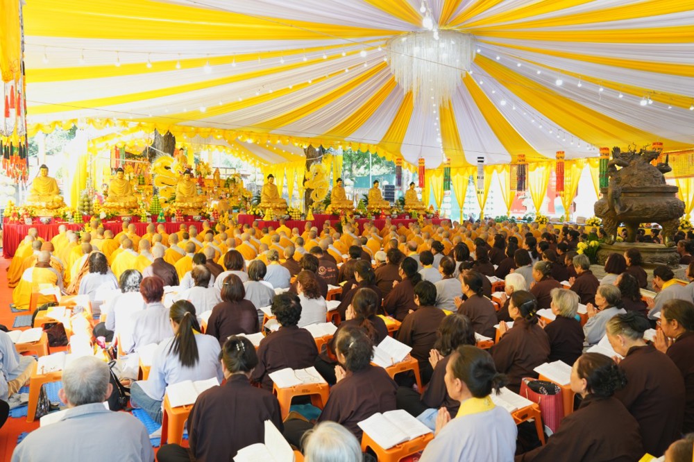 Trang nghiêm Đại lễ cầu quốc thái dân an tại Hoàng Thành Thăng Long