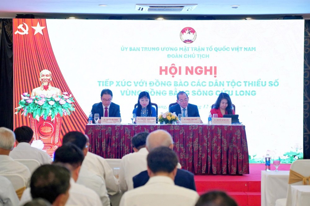 An Giang: Ủy ban Trung ương MTTQ Việt Nam tổ chức Hội nghị tiếp xúc đồng bào dân tộc thiểu số vùng ĐBSCL năm 2025