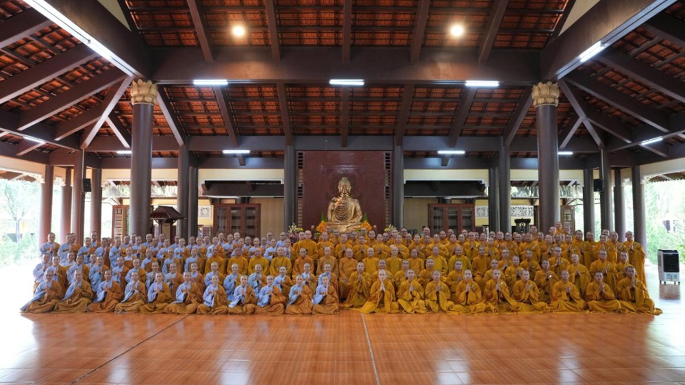 Đồng Nai: Lễ tốt nghiệp của Tăng Ni sinh lớp Cao đẳng Phật học tỉnh Đồng Nai tại Thiền viện Trúc Lâm Trí Đức