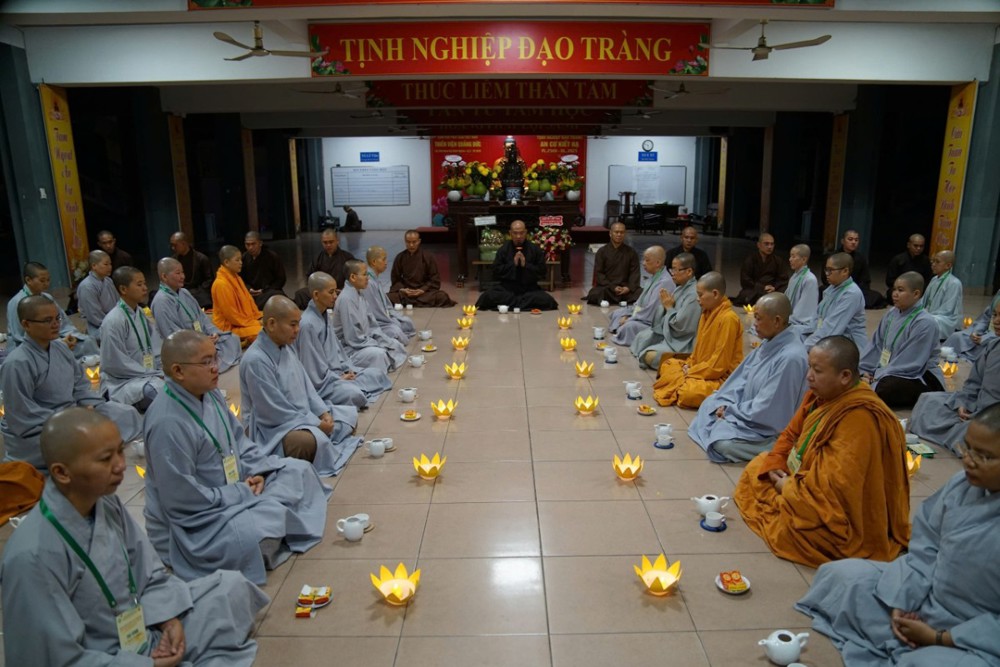 TP.HCM: Lắng đọng Thiền trà dành cho chư Ni Khóa Bồi dưỡng MC – Dẫn chương trình Phật giáo tại Thiền viện Quảng Đức