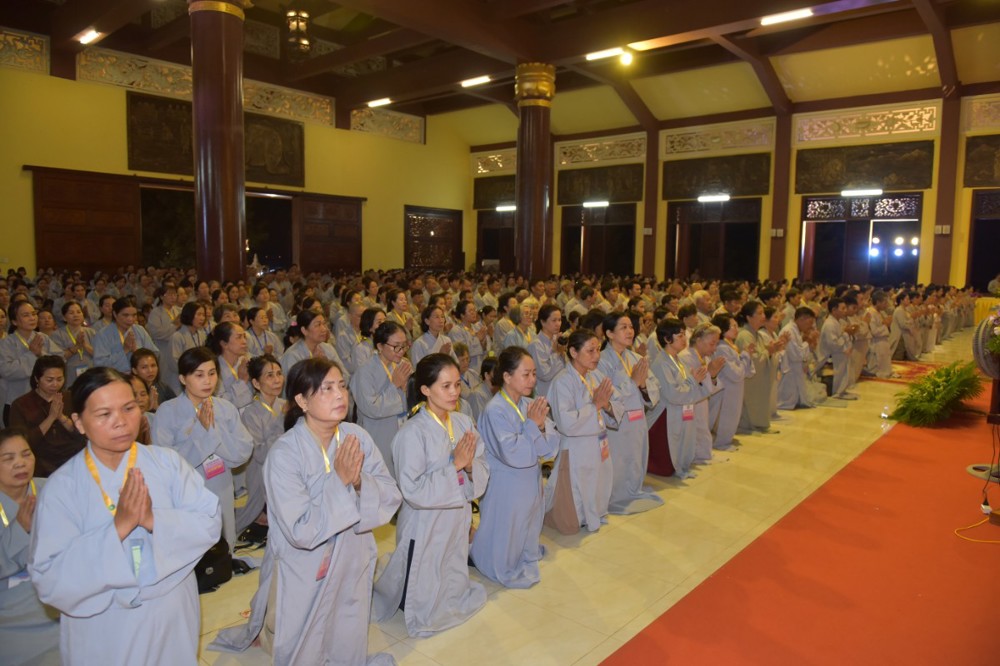 Lâm Đồng: Trang nghiêm đăng đàn truyền Thập Thiện giới cho 700 giới tử tại Đại giới đàn Chơn Thành