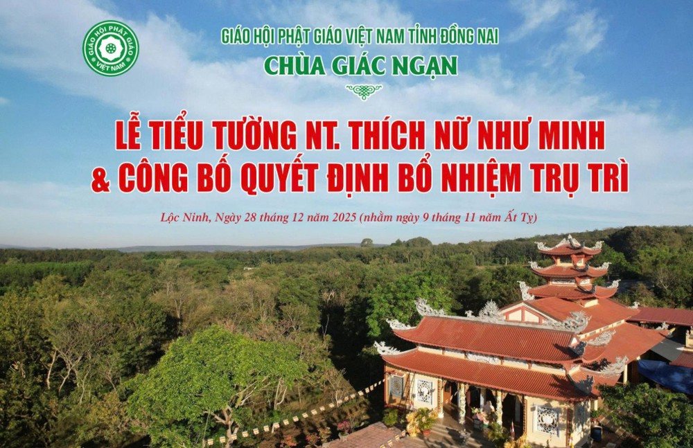 Trực tiếp: Lễ tiểu tường NT. Thích Nữ Như Minh và công bố Quyết định bổ nhiệm trụ trì chùa Giác Ngạn