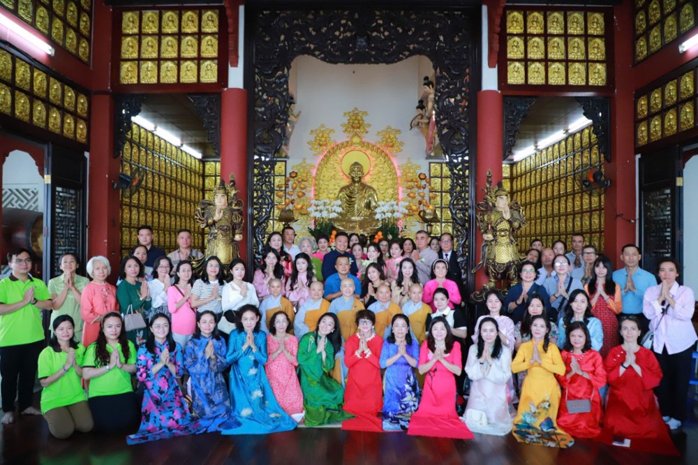 TP.HCM: Chùa Long Phước tổ chức lễ Hằng Thuận cho đôi Phật tử trẻ