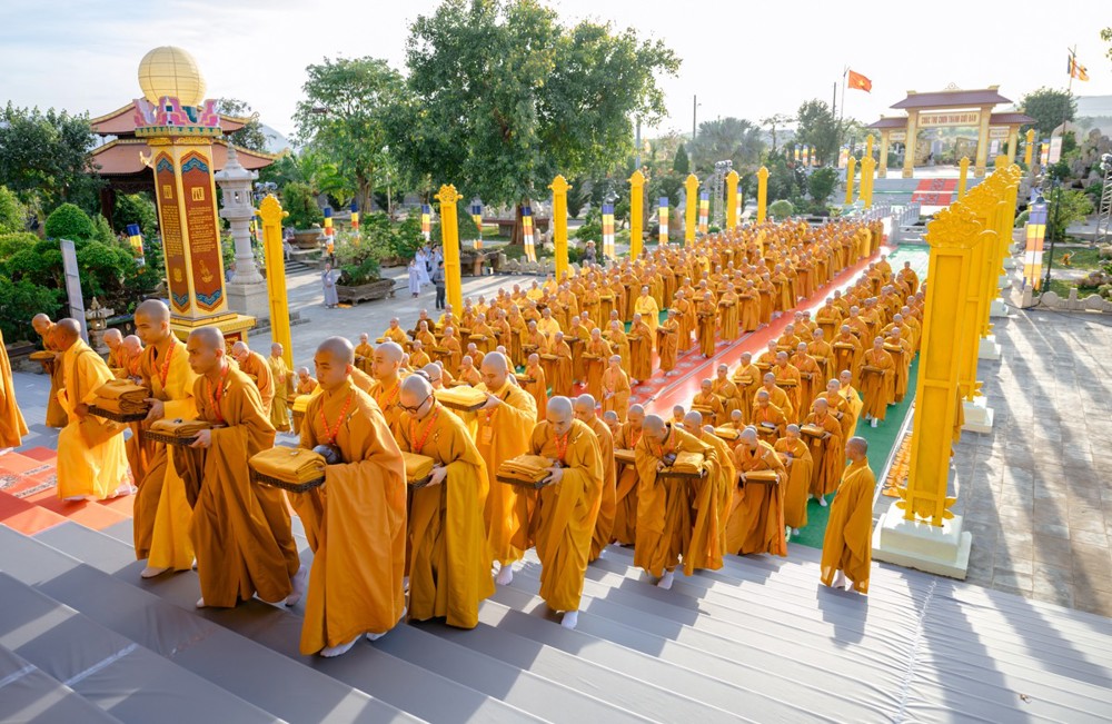 Lâm Đồng: Đại giới đàn Chơn Thành tấn đàn truyền giới Tỳ-kheo, Tỳ-kheo Ni, cho các giới tử đủ điều kiện thọ lãnh giới Pháp