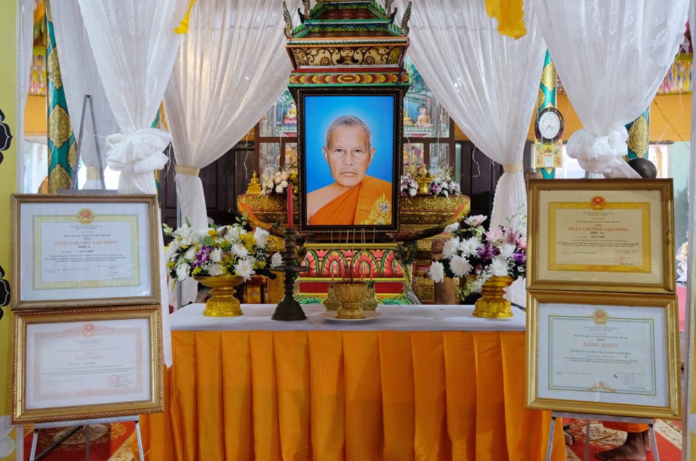 An Giang: Trang nghiêm lễ nhập kim quan Trưởng lão Hòa thượng Trần Nhiếp