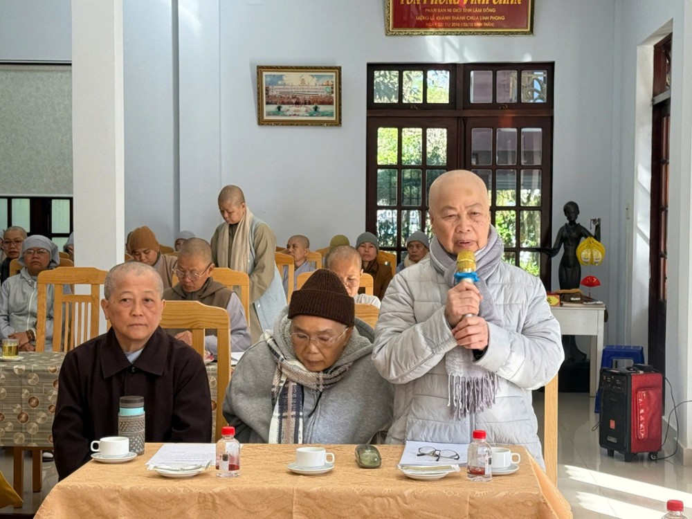 Lâm Đồng: Phân ban Ni giới tổ chức phiên họp về công tác tổ chức Đại lễ tưởng niệm Đức Thánh Tổ Ni Đại Ái Đạo năm 2026