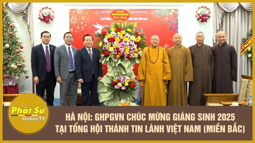 [Video] Hà Nội: GHPGVN chúc mừng Giáng sinh 2025 tại Tổng Hội thánh Tin lành Việt Nam (miền Bắc)