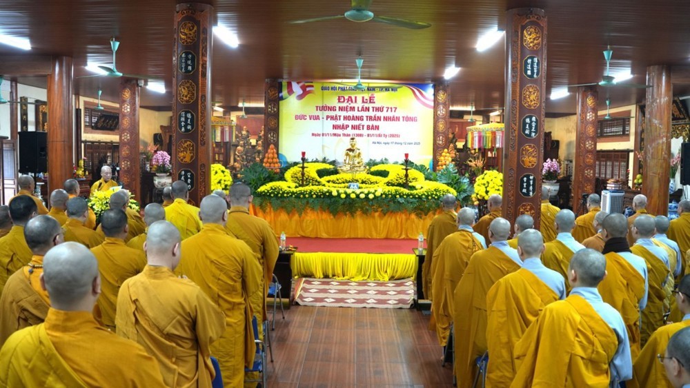 Đại lễ tưởng niệm lần thứ 717 Đức Vua – Phật hoàng Trần Nhân Tông nhập Niết bàn 