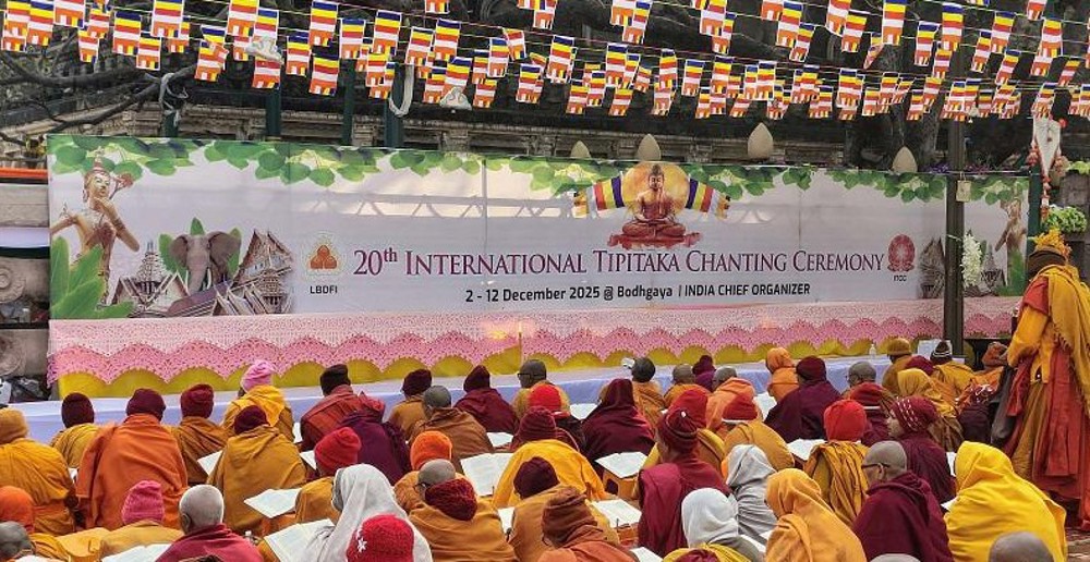 Ấn Độ: Trang nghiêm Đại lễ Trùng tụng Kinh tạng Pāḷi Quốc tế lần thứ 20 – 2025 tại Bồ Đề Đạo Tràng