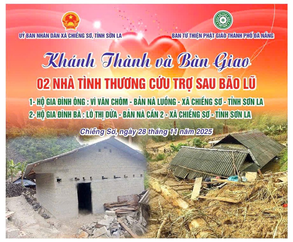 Ban Từ thiện xã hội Phật giáo Đà Nẵng: Bão lũ đi qua nhưng tình người ở lại